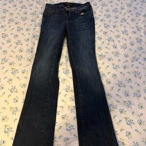 Aeropostale Women's Dark Indigo Flare Jeans never worn